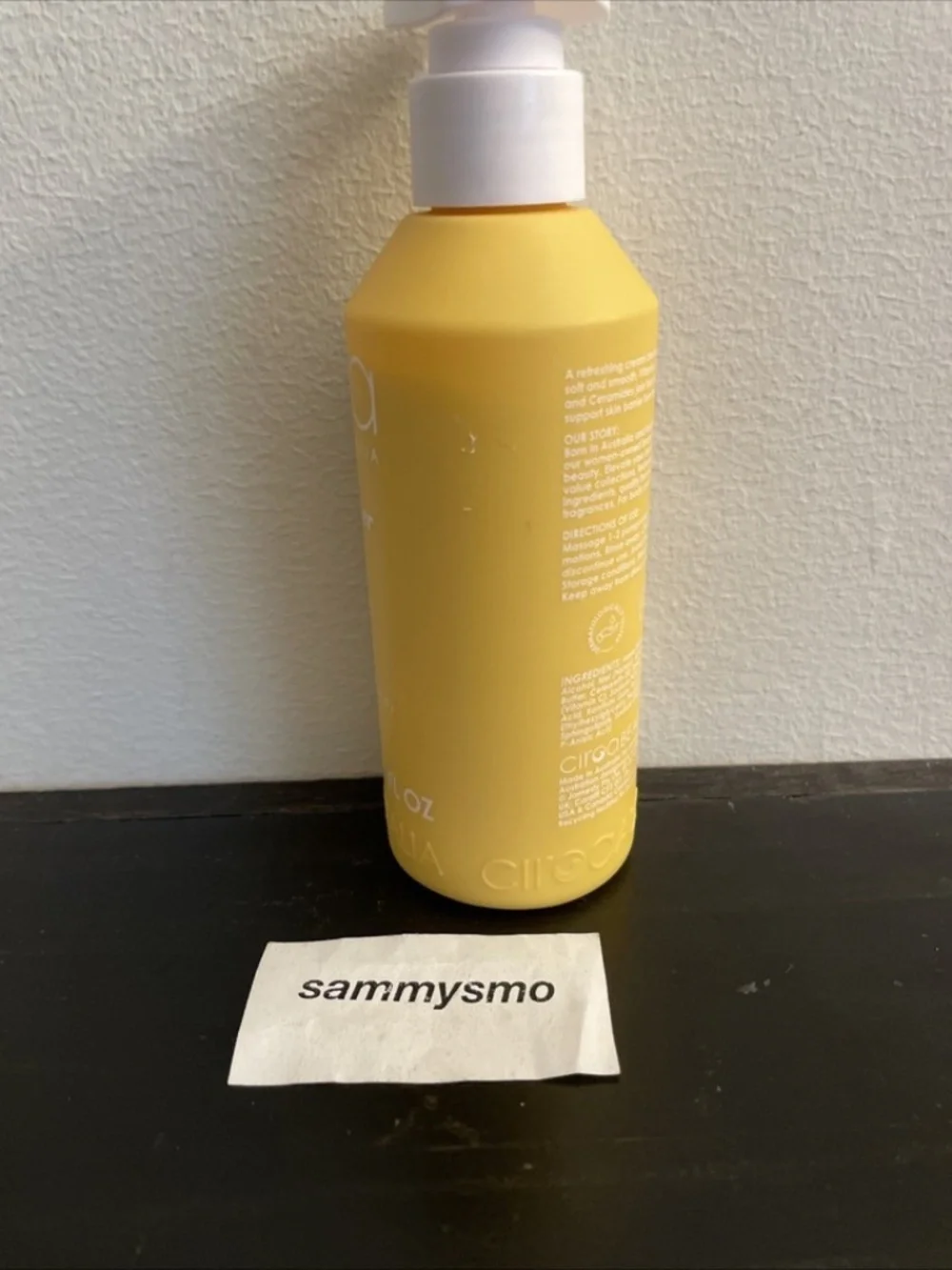 Ciroa Cream Cleanser Vitamin C Manuka Honey 6.76 oz. exp 11/27